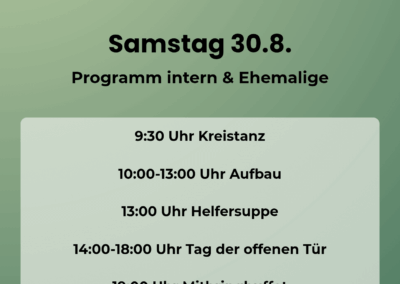Wir feiern 40 Jahre Lebensgarten Steyerberg!