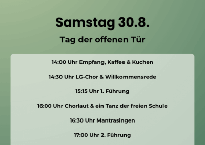 Wir feiern 40 Jahre Lebensgarten Steyerberg!
